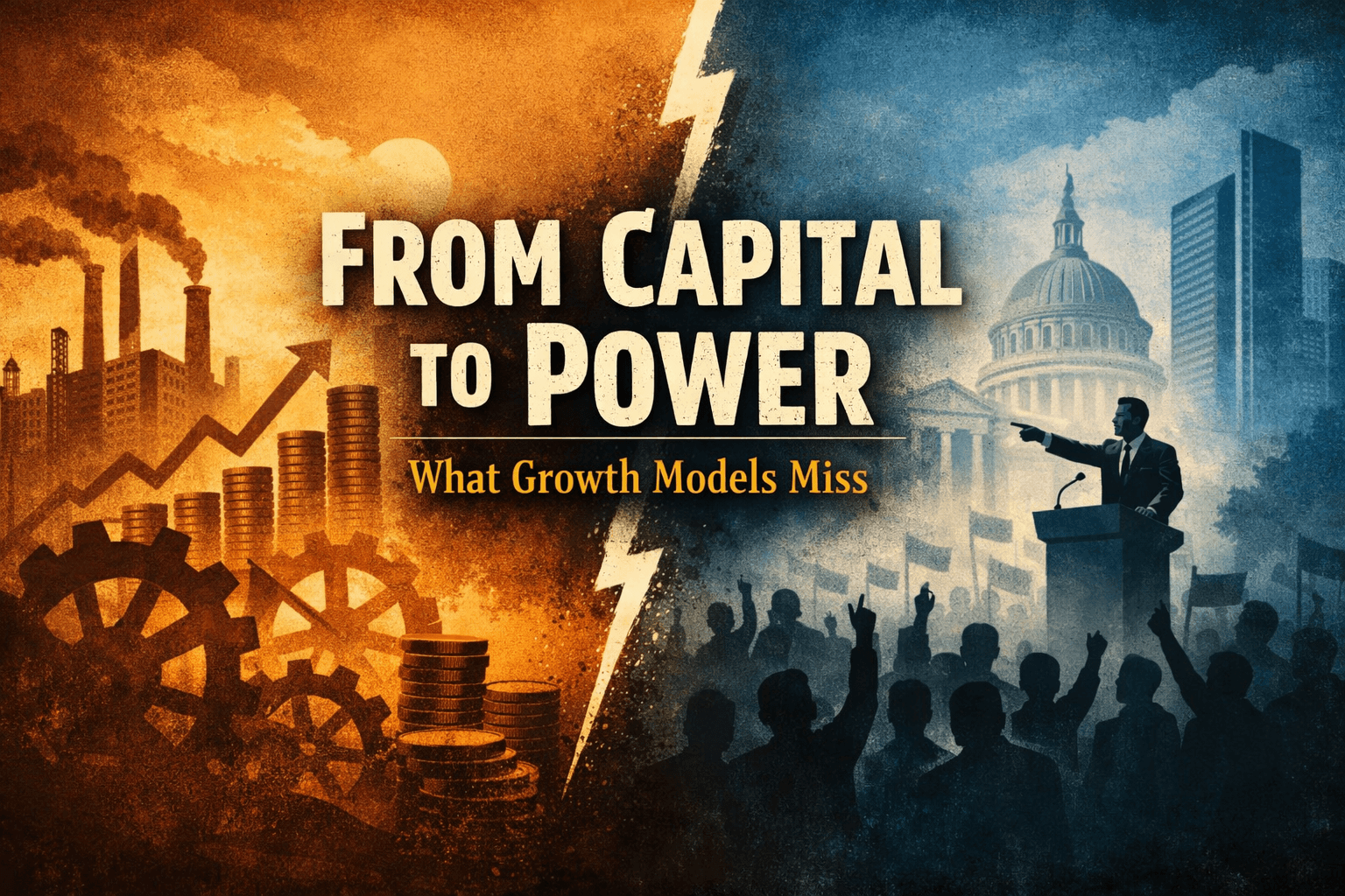 From Capital to Power: Why Growth Models Fall Short